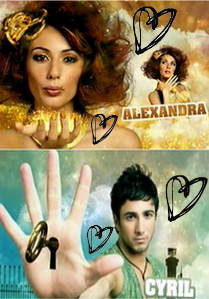 alexandra et cyril de secret story